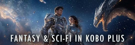 Fantasy and Scifi in Kobo Plus Logo