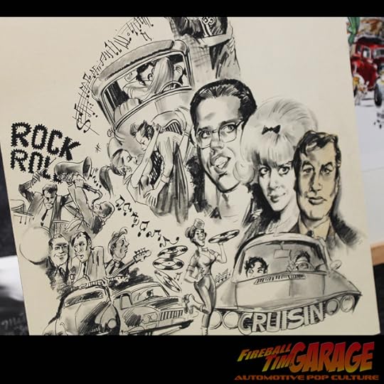 Automotive Pop Culture Art by Fireball Tim Garage