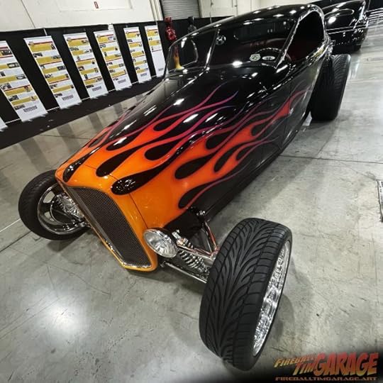 Automotive Pop Culture Art by Fireball Tim Garage