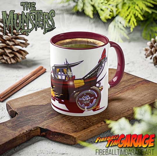 Automotive Pop Culture Art by Fireball Tim Garage