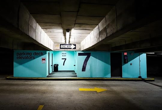 blue and brown concrete building