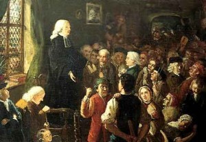 John Wesley Preaching