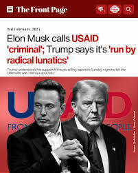 Musk and Trump with their war of words