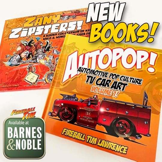 Automotive Pop Culture Art by Fireball Tim Garage