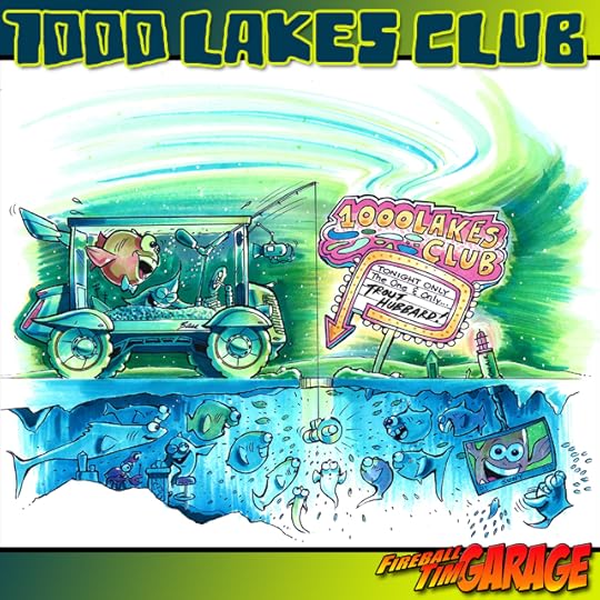Automotive Pop Culture Art by Fireball Tim Garage