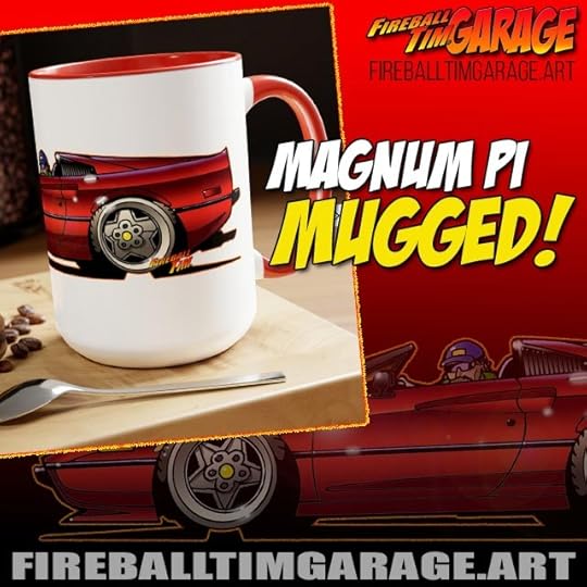 Automotive Pop Culture Art by Fireball Tim Garage