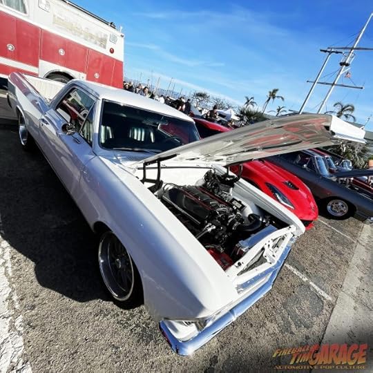 Fireball Tim Garage Automotive Pop Culture Art