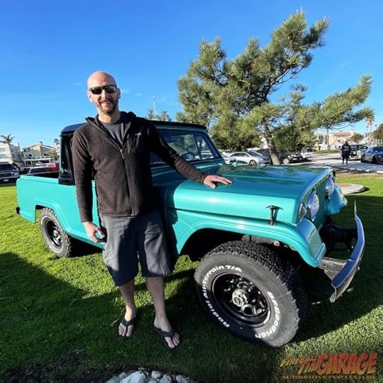 Fireball Tim Garage Automotive Pop Culture Art