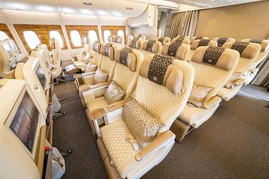 cost of flights - premium on emirates 