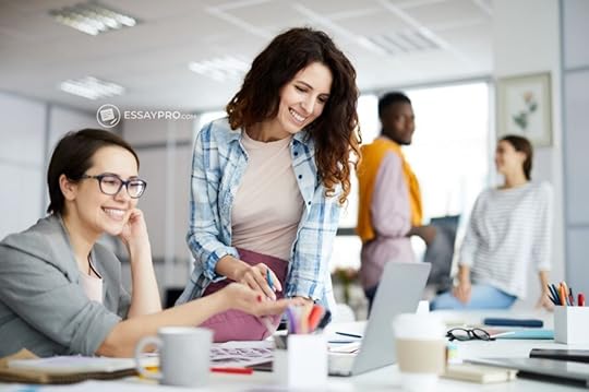 students at internship