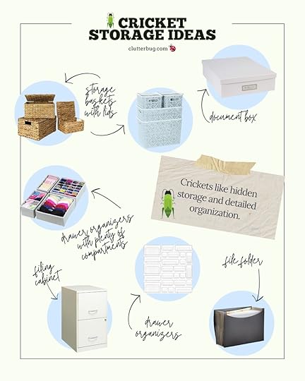 cricket storage ideas 