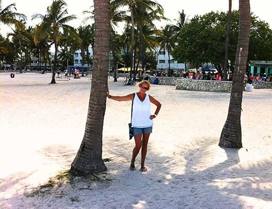 Ocean Drive - Janice Horton - feeling thirsty after our beach and promenade walk