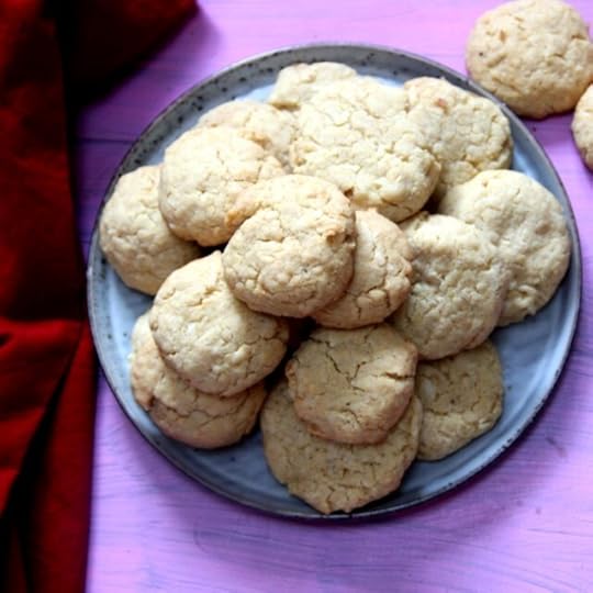 Crisp Coconut Cookies with Cloves and Cardamom