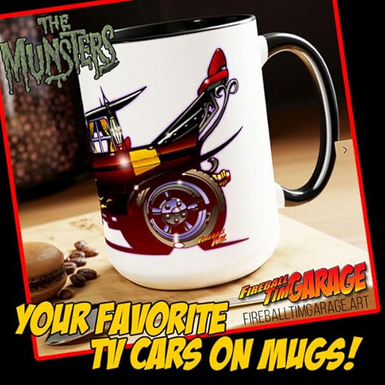 Automotive Pop Culture Art by Fireball Tim Garage