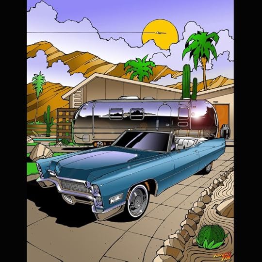 Automotive Pop Culture Art by Fireball Tim Garage