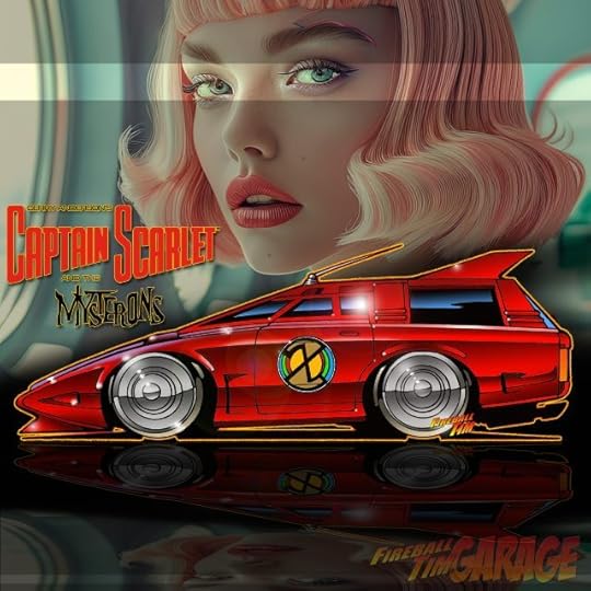 Automotive Pop Culture Art by Fireball Tim Garage