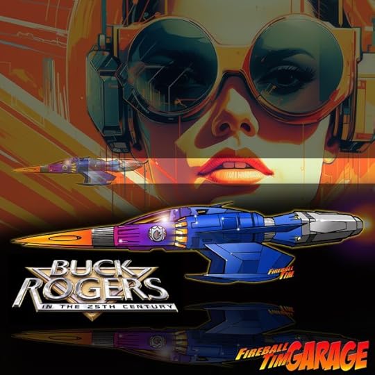 Automotive Pop Culture Art by Fireball Tim Garage