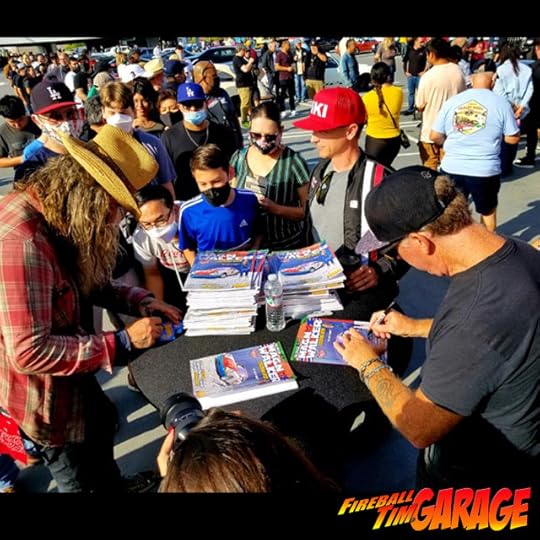 Automotive Pop Culture Art by Fireball Tim Garage