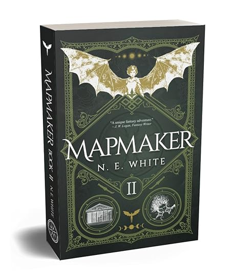 Mapmaker--Book 2 3D view of paperback.