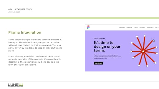 Ask LukeW usability study results: Figma integration