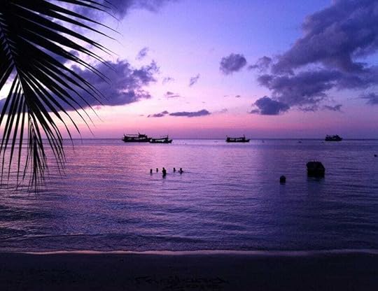 Sunset in the Gulf of Thailand