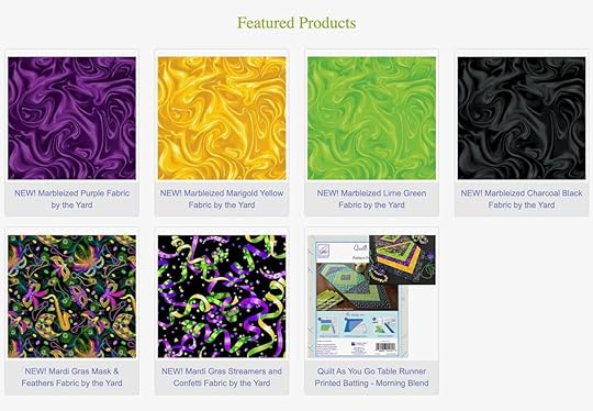 Quilt As You Go Mardi Gras Table Runner Sewing Tutorial by Stitch it Sisters at The Nancy Zieman Productions Blog