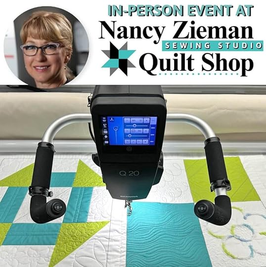 Join Our Special Guest Presenter, Donna Bularz, for her Introduction to Longarm Quilting Event with BERNINA Free-Motion Quilting & Q-Matic Discovery! https://www.shopnzp.com/module/class/583295/introduction-to-longarm-quilting-event-with-bernina Select From Two Dates and Three Times! • Thur., Feb. 20—9:00am-Noon OR • Thur., Feb. 20—1:00-4:00pm