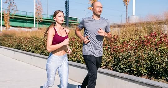 joggend koppel