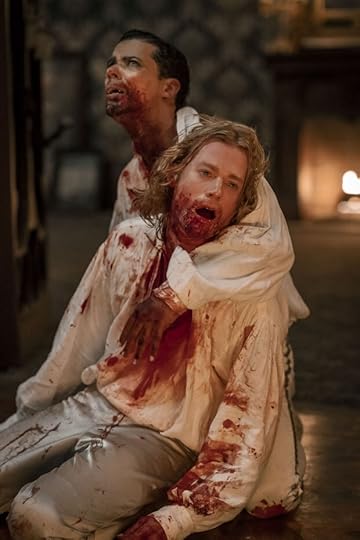 Jacob Anderson, top, as Louis de Pointe du Lac and Sam Reid as Lestat de Lioncourt in Season 2 of AMC's 
