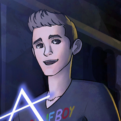 Curtis Baird, as drawn by the amazing Micah (find him on Bluesky at https://bsky.app/profile/micahdraws.bsky.social )