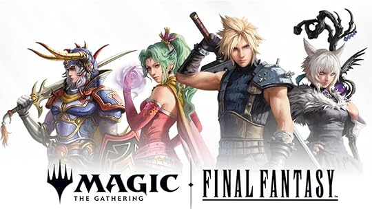 Key art for Magic: The Gathering and Finaly Fantasy.