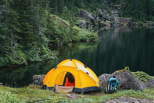 Camping in alaska - prince william sound 