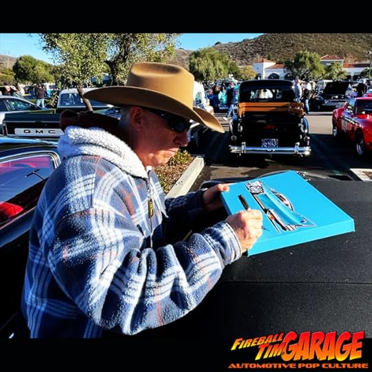 Automotive Pop Culture Art by Fireball Tim Garage