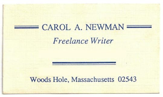 business card 1980s