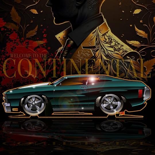 John Wick Automotive Pop Culture Art by Fireball Tim Garage 