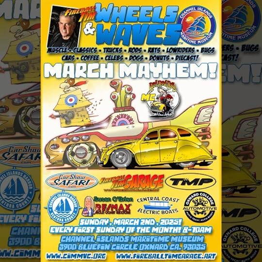 Automotive Pop Culture Art by Fireball Tim Garage