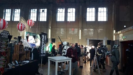 Entrance area of the Marché Noir con at the Fürst Leopold mine in Dorsten