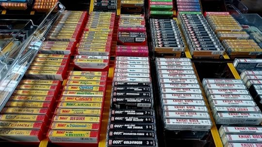 Audio dramas on tape for sale at Marché Noir