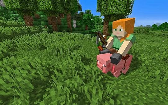 Live pink cubes in Minecraft - all about pigs - Ensigame
