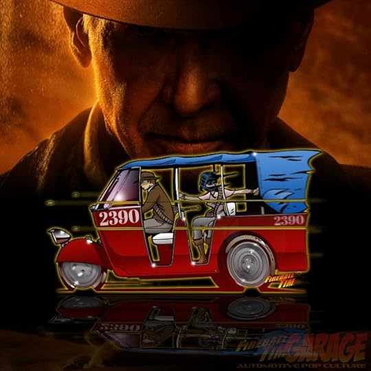 Automotive Pop Culture Art by Fireball Tim Garage