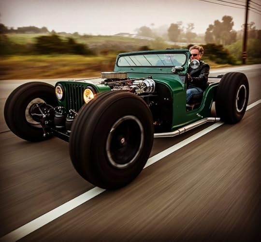 Automotive Pop Culture Art by Fireball Tim Garage