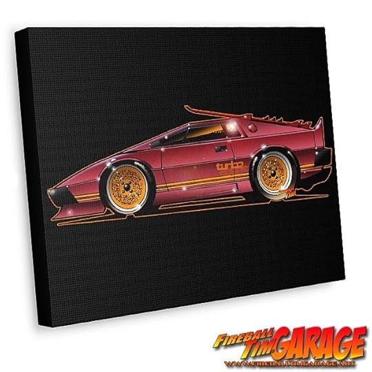 Automotive Pop Culture Art by Fireball Tim Garage