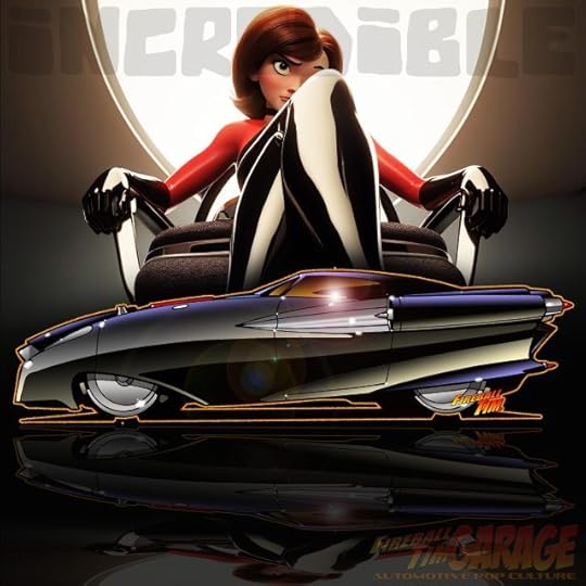 Automotive Pop Culture Art by Fireball Tim Garage 