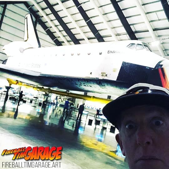 Automotive Pop Culture Art by Fireball Tim Garage 