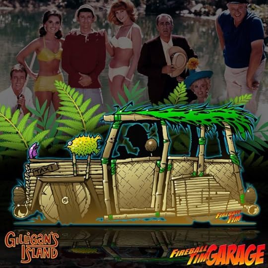 Automotive Pop Culture Art by Fireball Tim Garage