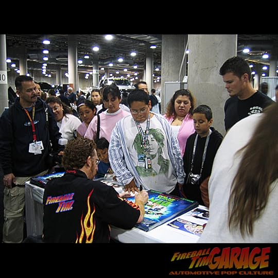 Automotive Pop Culture Art by Fireball Tim Garage