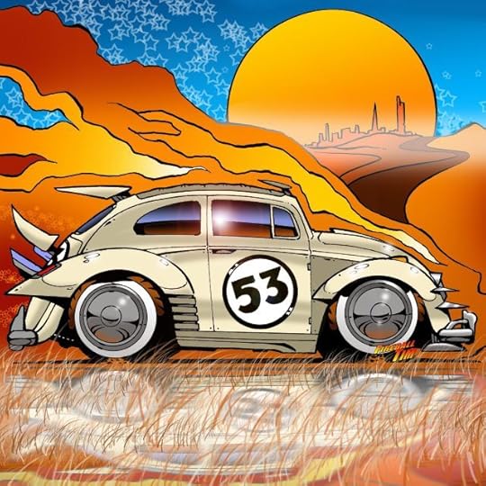 Automotive Pop Culture Art by Fireball Tim Garage