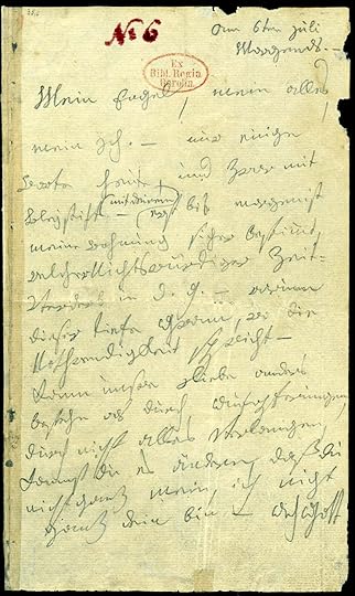 handwritten letter from the 18th century