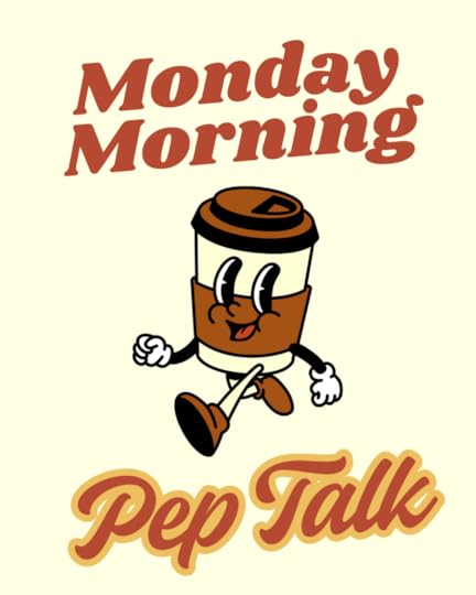 Paper coffee cup with a face and legs.