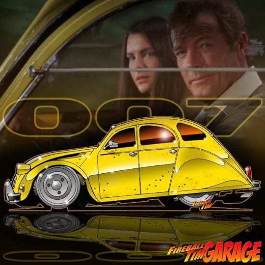 Automotive Pop Culture Art by Fireball Tim Garage